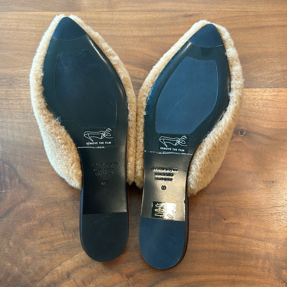Jenni Kayne Shearling Mule - New - Picture 3 of 3